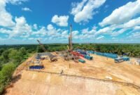 Rig pengeboran Pertamina Drilling memanfaatkan energi bersih dari flare gas untuk mengurangi emisi (Dok. Pertamina Drilling)